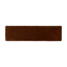 マイクロファイバー 低反発 ラグ 50×180 ブラウン